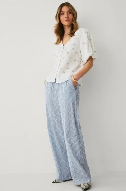 Ellos Collection Blus med ballongärmar