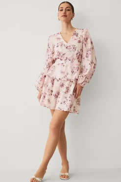 Ellos Collection Blus med ballongärmar