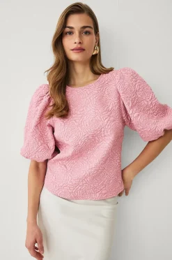 Ellos Collection Blus med ballongärmar