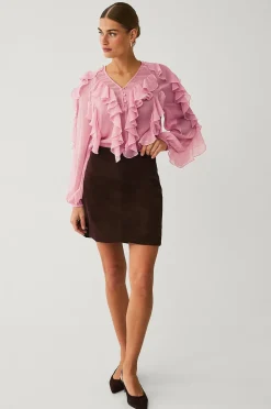 Ellos Collection Blus med volanger