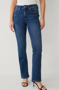 Ellos Collection Bootcut jeans med bakfickor