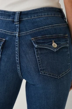 Ellos Collection Bootcut jeans med bakfickor