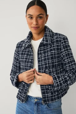 Ellos Collection Boxig jacka i tweed