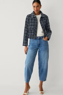 Ellos Collection Boxig jacka i tweed