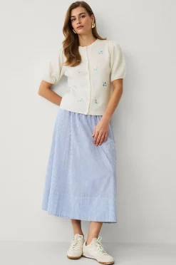 Ellos Collection Cardigan med broderier