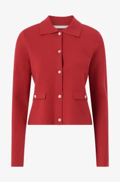 Ellos Collection Cardigan med glittriga knappar