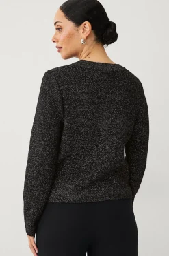 Ellos Collection Cardigan med guldfärgade knappar