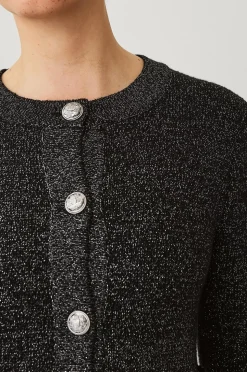 Ellos Collection Cardigan med guldfärgade knappar