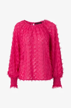 Ellos Collection Chiffongblus med struktur