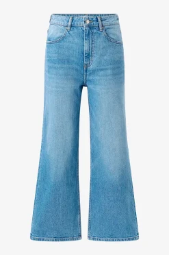Ellos Collection Croppade jeans med vida ben