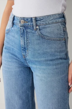 Ellos Collection Croppade jeans med vida ben