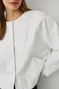 Ellos Collection Jacka i Broderie Anglaise