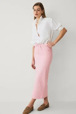 Ellos Collection Jeanskjol med hög midja