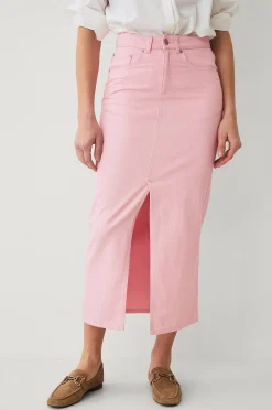 Ellos Collection Jeanskjol med hög midja