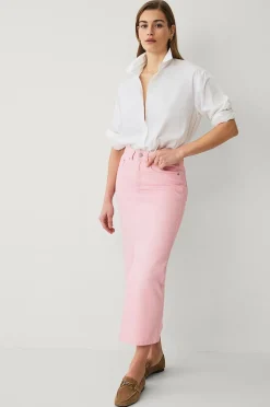 Ellos Collection Jeanskjol med hög midja