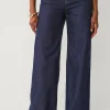 Ellos Collection Jeans med vida ben och hög midja