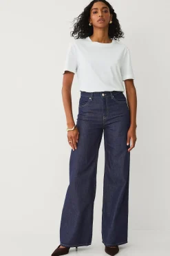 Ellos Collection Jeans med vida ben och hög midja