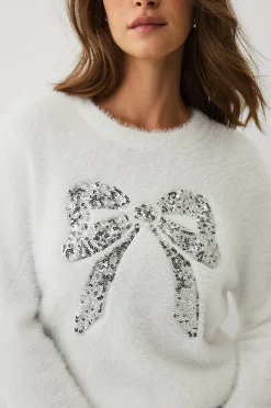 Ellos Collection Jultröja med dekorativt julmotiv