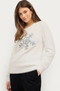 Ellos Collection Jultröja med dekorativt julmotiv
