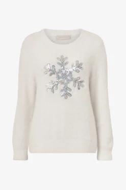 Ellos Collection Jultröja med dekorativt julmotiv