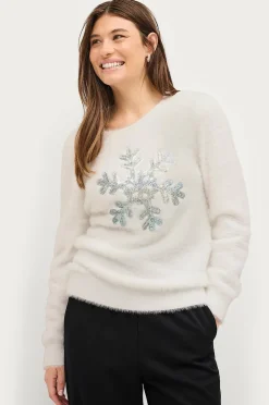 Ellos Collection Jultröja med dekorativt julmotiv