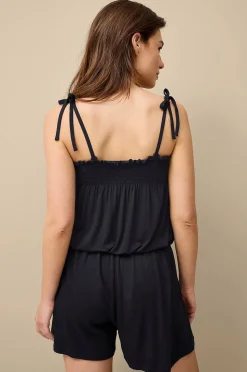 Ellos Collection Jumpsuit med Smockad Detalj