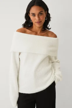 Ellos Collection Off shoulder-tröja