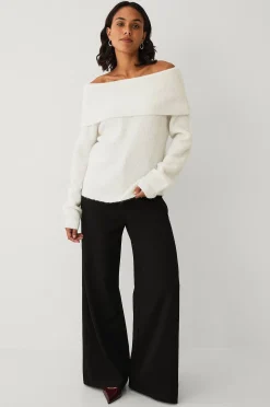 Ellos Collection Off shoulder-tröja