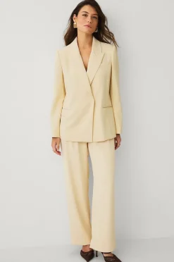 Ellos Collection Oversize blazer med dold knäppning
