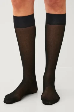 Ellos Collection 2-pack knästrumpa - light support