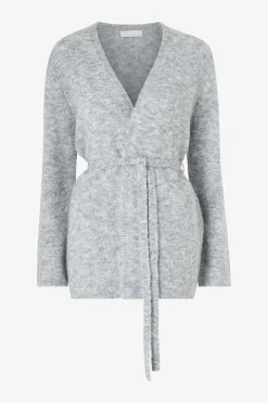 Ellos Collection Öppen cardigan med knytskärp