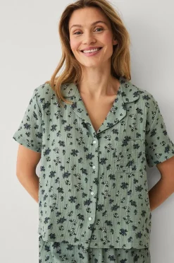 Ellos Collection Pyjamasskjorta i bomull