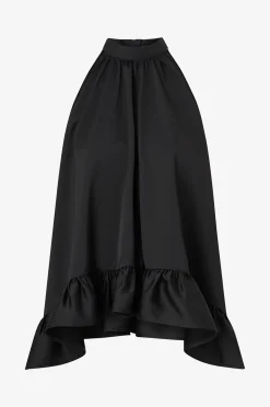 Ellos Collection Ärmlös blus med volang