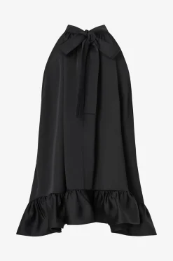 Ellos Collection Ärmlös blus med volang