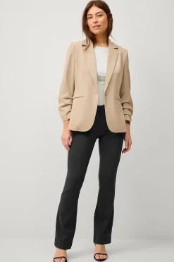 Ellos Collection Slim fit kavaj med rynkade ärmar