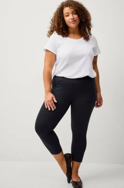 Ellos Plus collection Leggings med hög midja och 3/4-längd