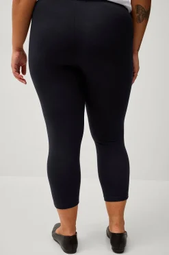 Ellos Plus collection Leggings med hög midja och 3/4-längd