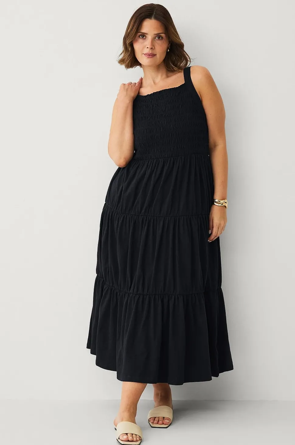 Ellos Plus collection Maxiklänning med en smock