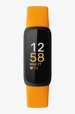 Fitbit Inspire 3, Black/Morning Glow