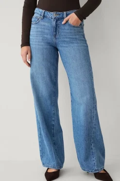 Gina Tricot Jeans Low Wide