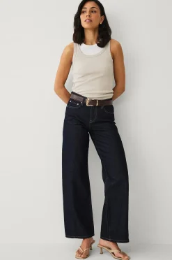 Gina Tricot Jeans Low Wide