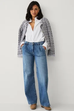 Gina Tricot Jeans Pleated Slouchy