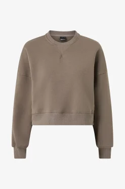 Gina Tricot Sweatshirt Crop Crewneck Sweater