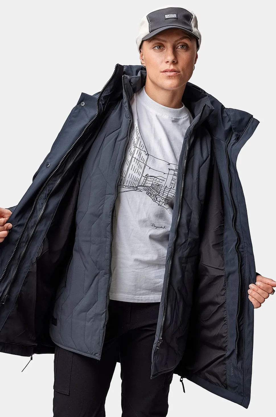 Halti Parkas Synkas 3in1 Drymaxx