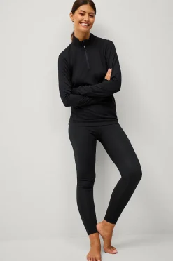 Áhkká Underställströja Merino Wool LS Halfzip W