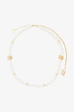 IOAKU Halsband Baroque Lace Necklace Gold