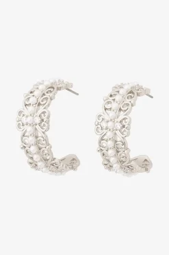 IOAKU Örhängen Baroque Lace Loop Gold