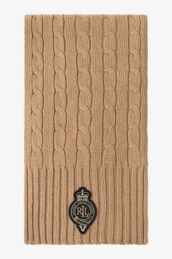Lauren Ralph Lauren Halsduk Polyester Blend-cable Crest Ptch Scf