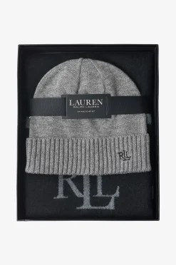 Lauren Ralph Lauren Mössa + halsduk Polyester Blend-wvn Scf Knt HT GT ST