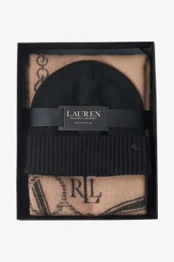 Lauren Ralph Lauren Mössa + halsduk Acrylic Blend-eqst Scrf Ht-gbx